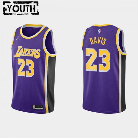 Kinder NBA Los Angeles Lakers Trikot Anthony Davis 23 Jordan 2021-2022 Statement Edition Swingman